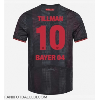 Bayer Leverkusen Malik Tillman #10 Tricou Fotbal Replică 2025-26 Barbati Acasa